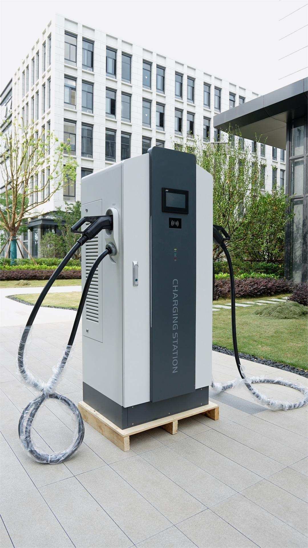 60-480kW Integrated Floor-Mounted DC EV Charging Station