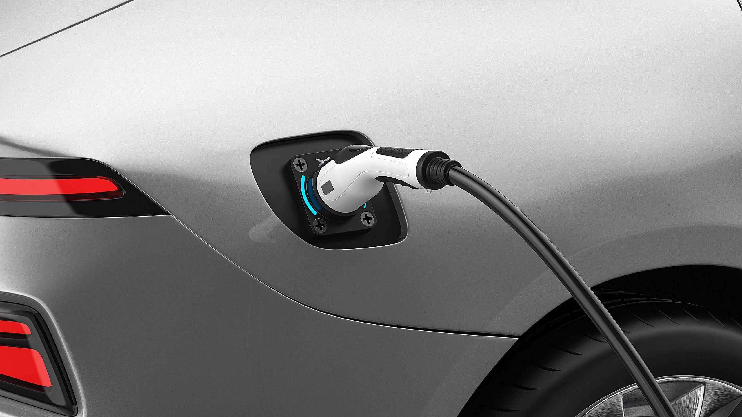 OEM Inlet Evse Type 2 32A Smart EV Charging Socket Ev Charger 220V Electric Car Charger Station