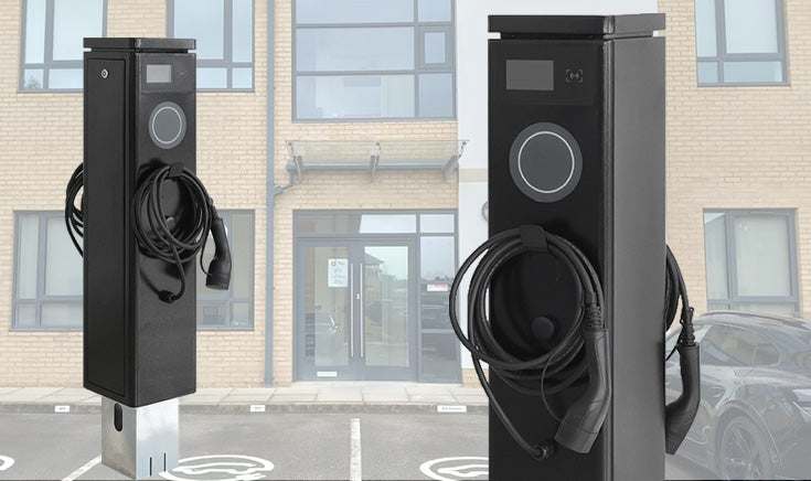 Dual EV Charger 7.4KW/22KW with Dynamic Load Balance | Type 2, 3-Phase