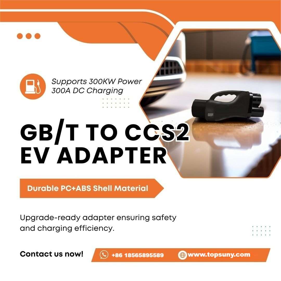 GBT to CCS2 EV Charging Adapter