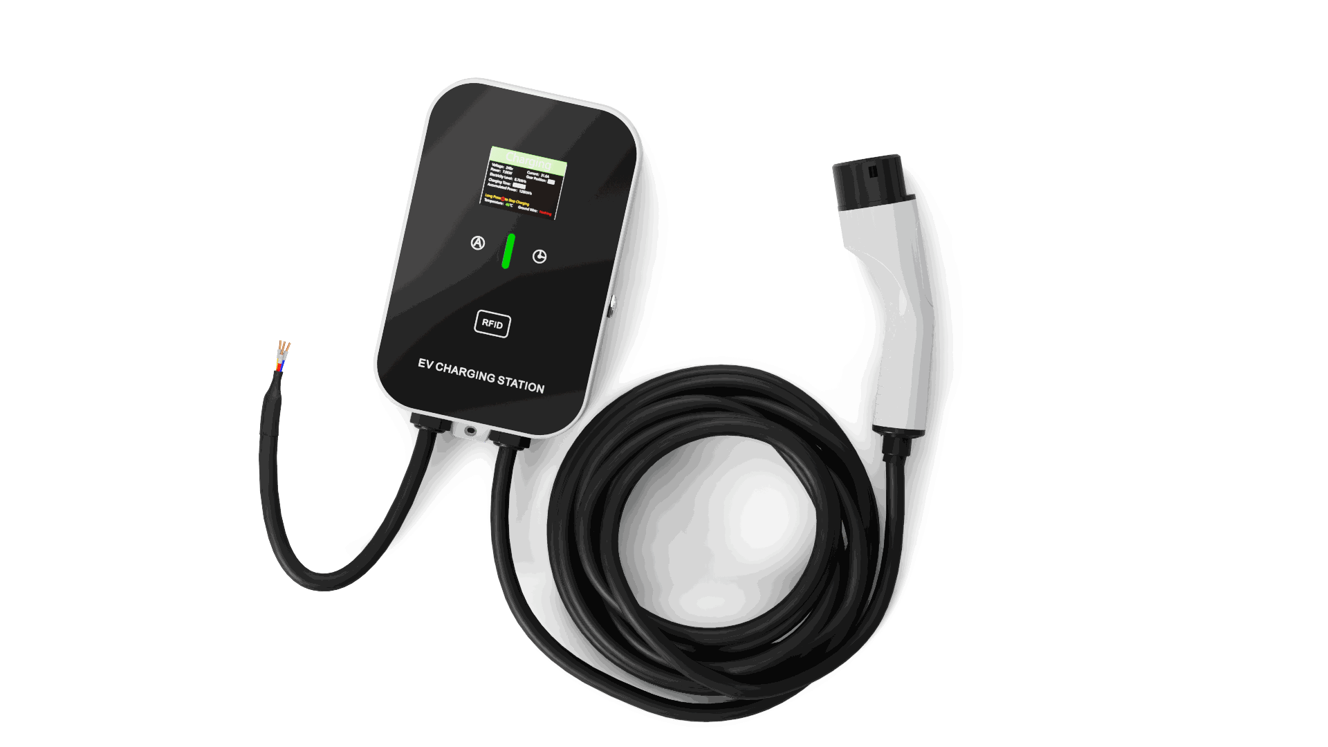 GBT European Standard Plug Charging Gun with 5 Meters New Condition New Energy Charging Pile EV Wall Charger