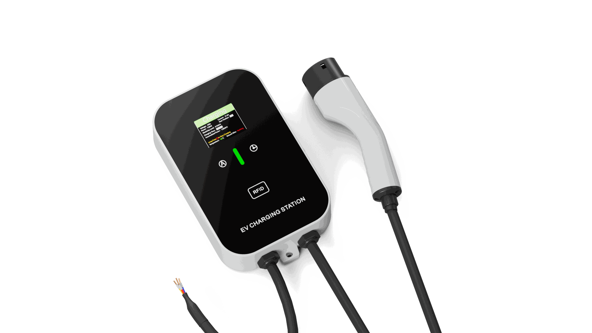 GBT European Standard Plug Charging Gun with 5 Meters New Condition New Energy Charging Pile EV Wall Charger