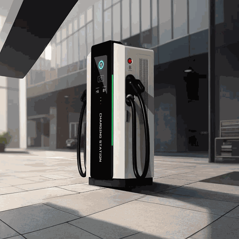 60-480kW Integrated Floor-Mounted DC EV Charging Station