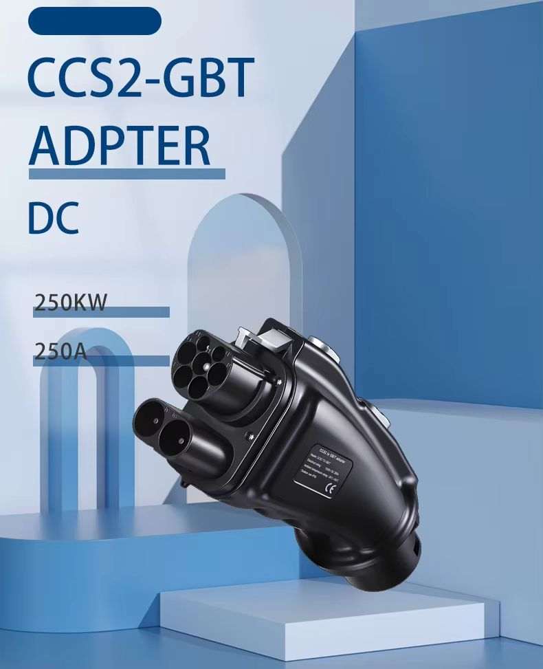 250A CCS2 to GBT DC Charging Adapter