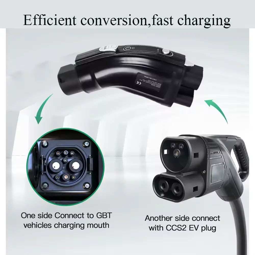 250A CCS2 to GBT DC Charging Adapter