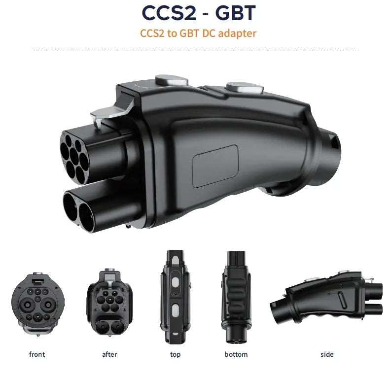 250A CCS2 to GBT DC Charging Adapter