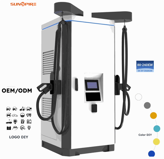 Commercial 80kW300kW TUV Dual Mode Fast Charger