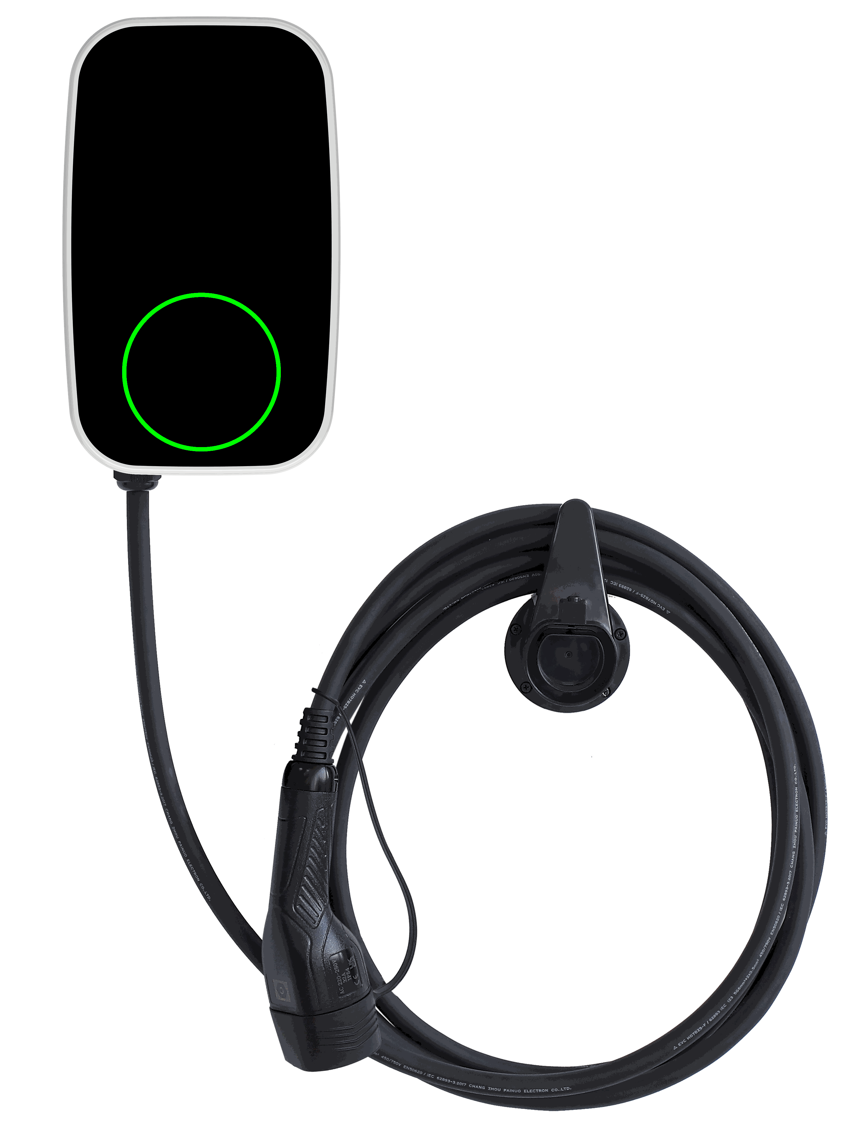 Portable Home Fast EV Charger | 7.4KW/22KW | Tuya App Control