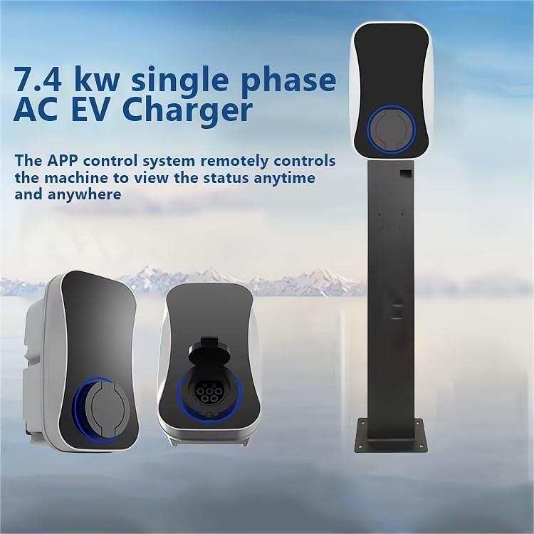 Portable Home Fast EV Charger | 7.4KW/22KW | Tuya App Control