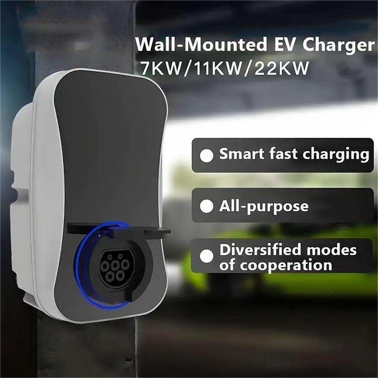 Portable Home Fast EV Charger | 7.4KW/22KW | Tuya App Control