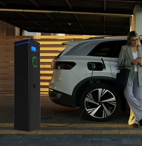 Dual EV Charger 7.4KW/22KW with Dynamic Load Balance | Type 2, 3-Phase