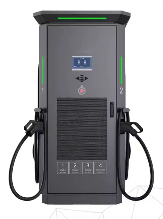 ODM 160kW 240kW fast DC EV charger station with 3-4 guns and multiple connectors GBT CCS1 CCS2 CHAdeMO