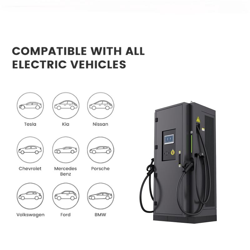 240-360kW Smart Commercial CCS2 Standard DC EV Charger Station Double Guns