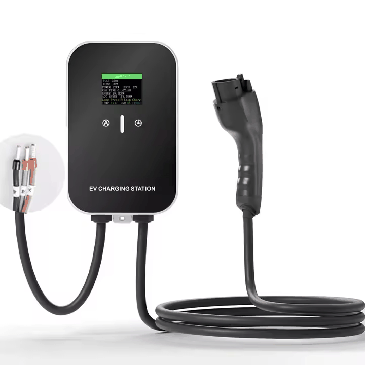 GBT European Standard Plug Charging Gun with 5 Meters New Condition New Energy Charging Pile EV Wall Charger