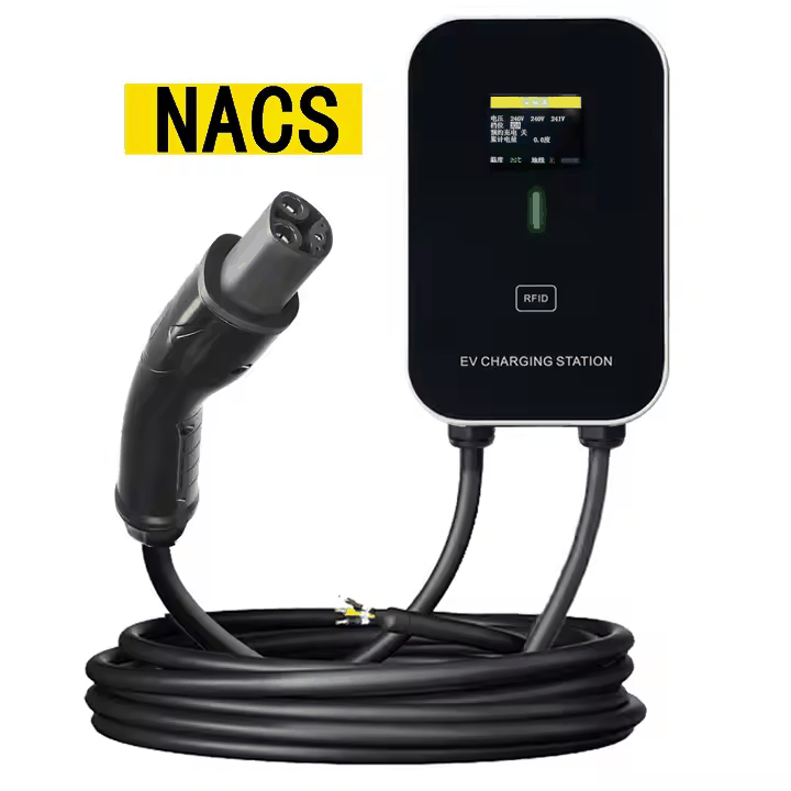 GBT European Standard Plug Charging Gun with 5 Meters New Condition New Energy Charging Pile EV Wall Charger