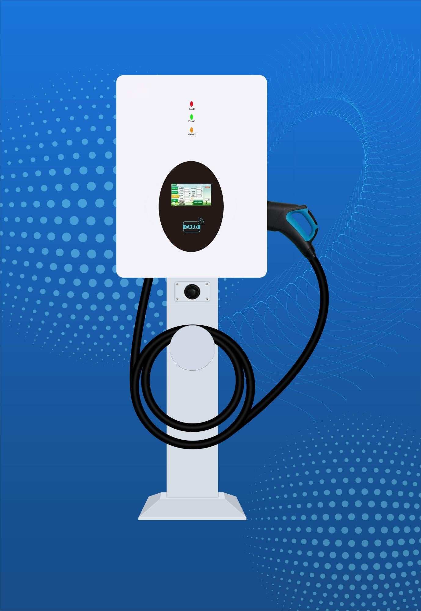 Wall-Mounted DC EV Charger