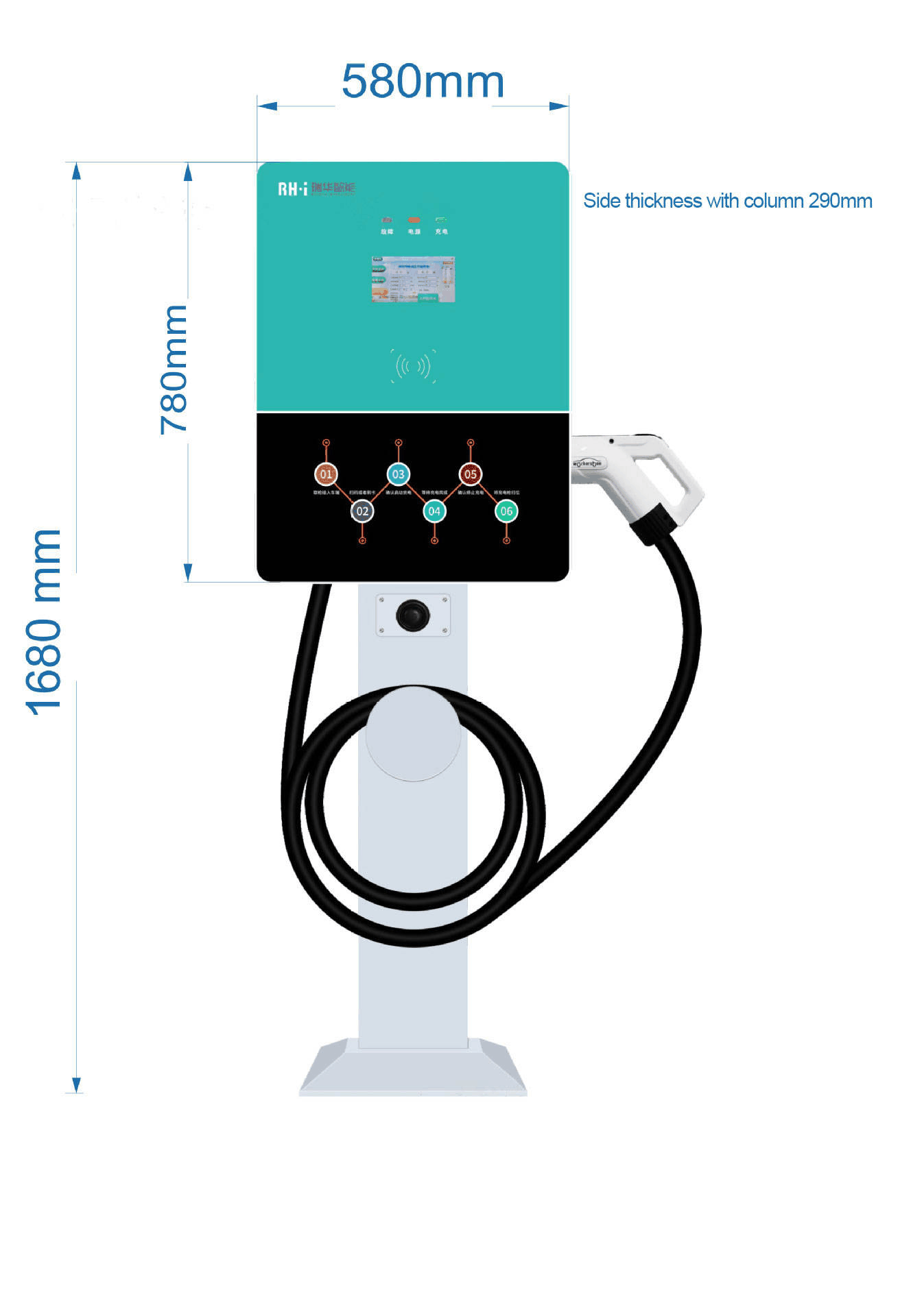New Energy GBT DC Charging Station