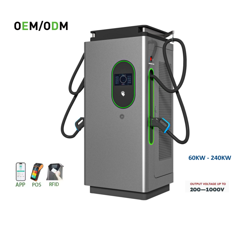 360KW High-Efficiency Intelligent New Energy Commercial 380V DC Fast Floor-Mounted Charging Station Universal