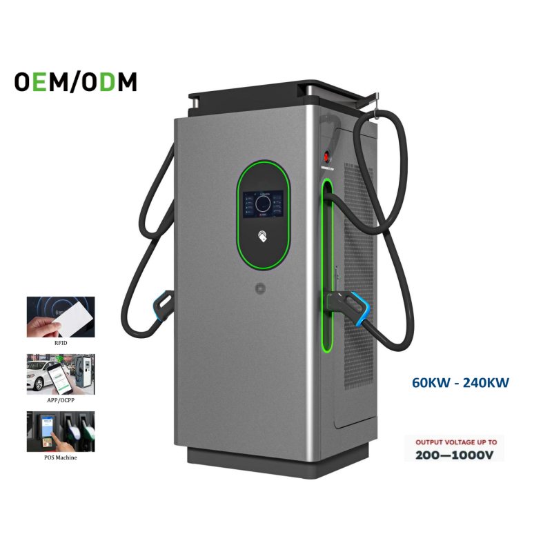 360KW High-Efficiency Intelligent New Energy Commercial 380V DC Fast Floor-Mounted Charging Station Universal