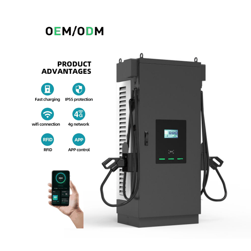 Commercial Floor Mounted EV Charging