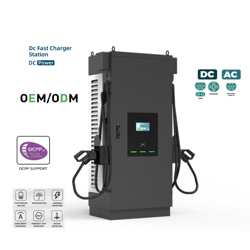 Commercial Floor Mounted EV Charging