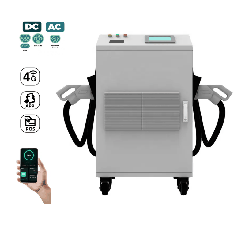 Portable Dual Gun DC EV Charger