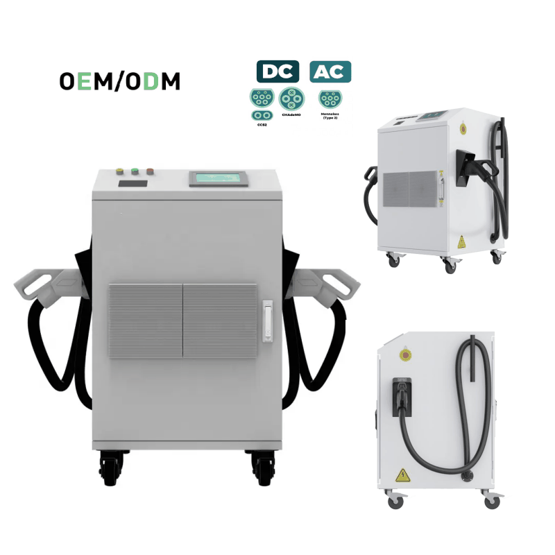 Portable Dual Gun DC EV Charger