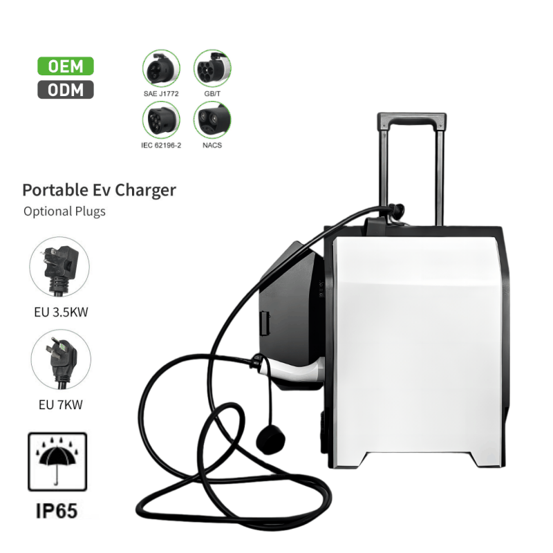 3.5KW Portable EV Emergency Charging Station | Mobile Power Bank