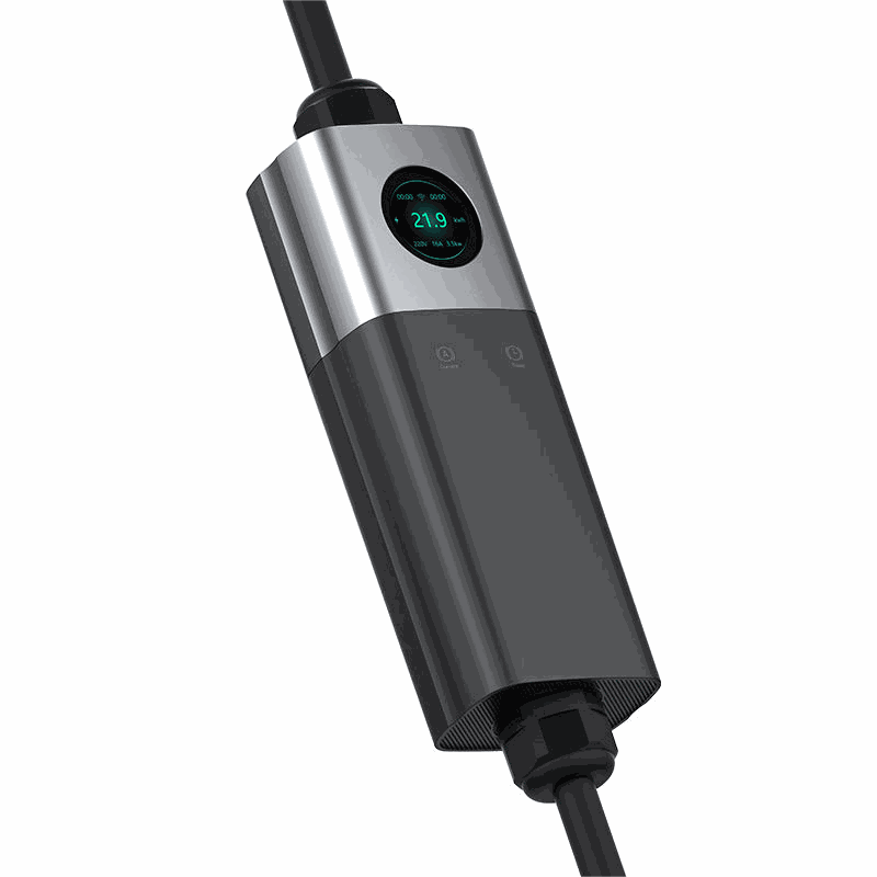 Customizable Level 2 Portable EV Charging Station with WiFi & App | 7kW-22kW