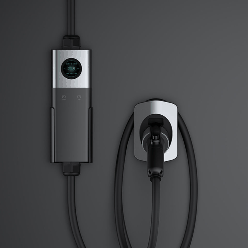 Customizable Level 2 Portable EV Charging Station with WiFi & App | 7kW-22kW