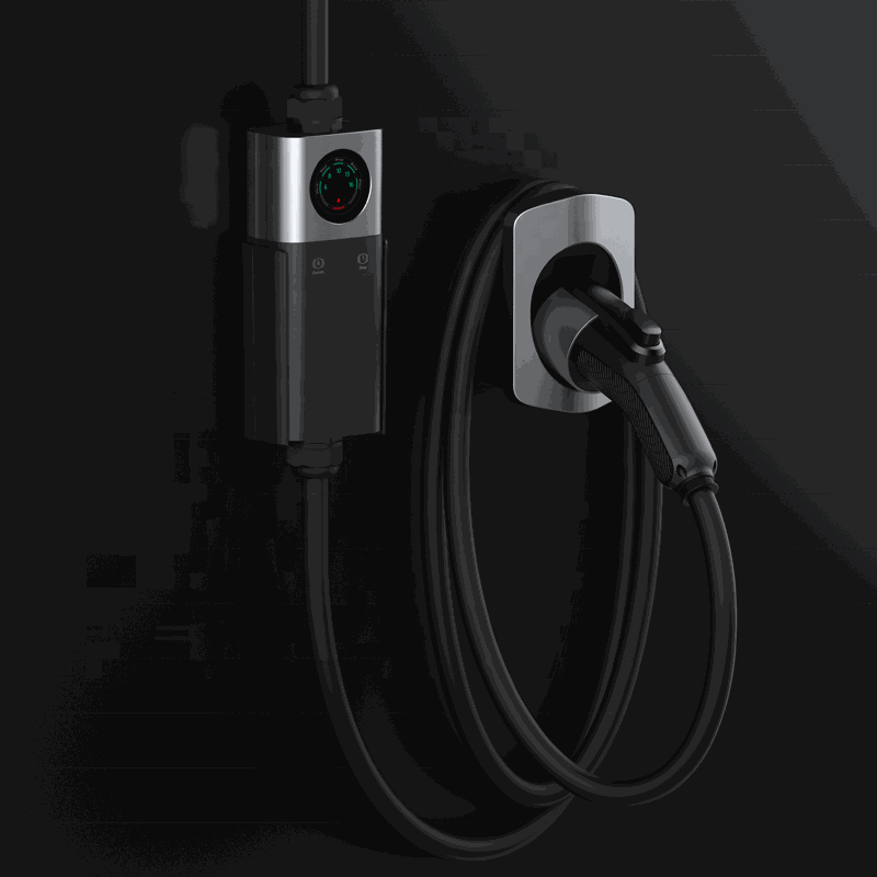 Customizable Level 2 Portable EV Charging Station with WiFi & App | 7kW-22kW