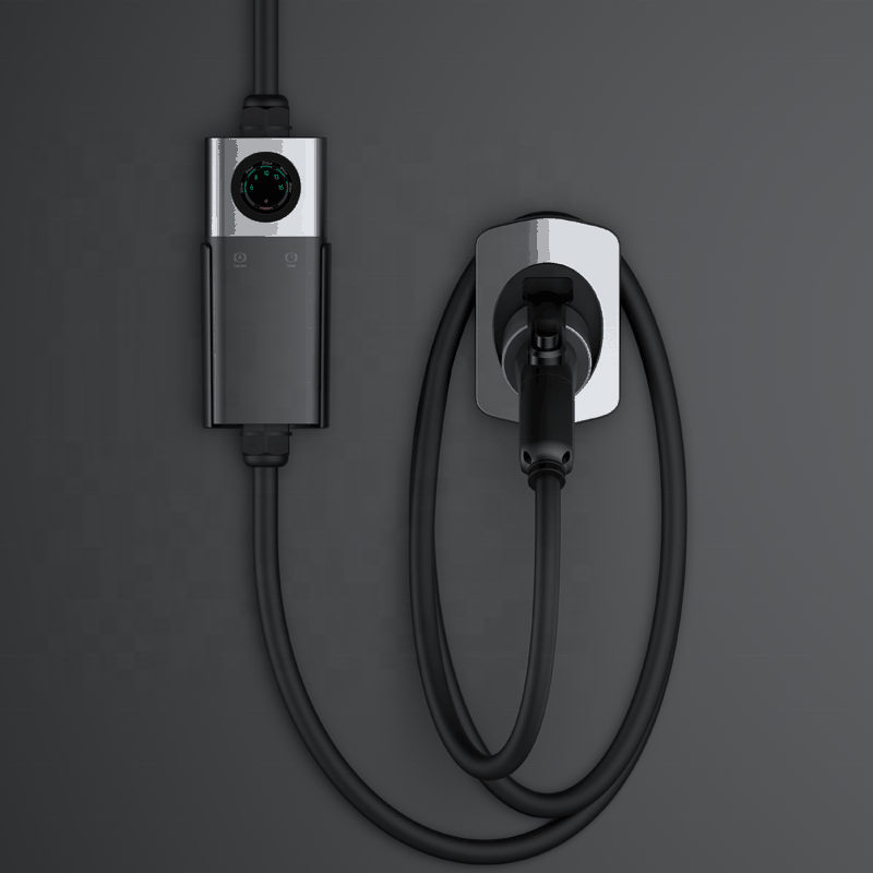 Customizable Level 2 Portable EV Charging Station with WiFi & App | 7kW-22kW