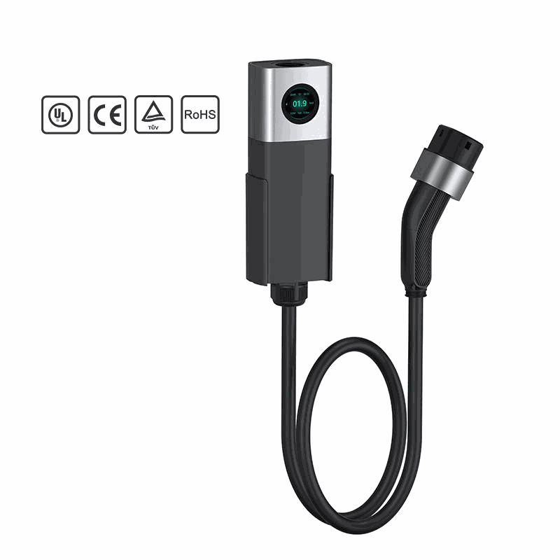 Customizable Level 2 Portable EV Charging Station with WiFi & App | 7kW-22kW