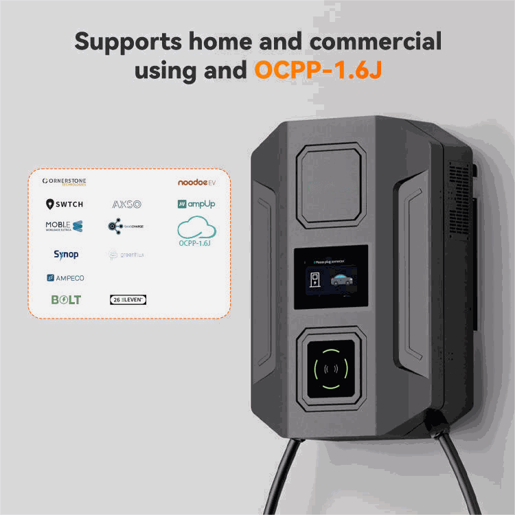 Wall-Mounted DC EV Charger