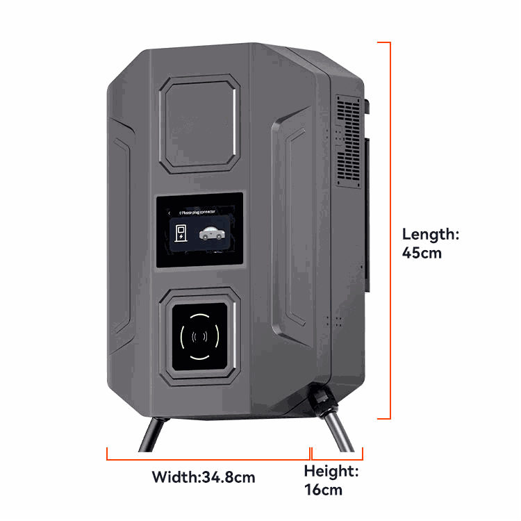 Wall-Mounted DC EV Charger