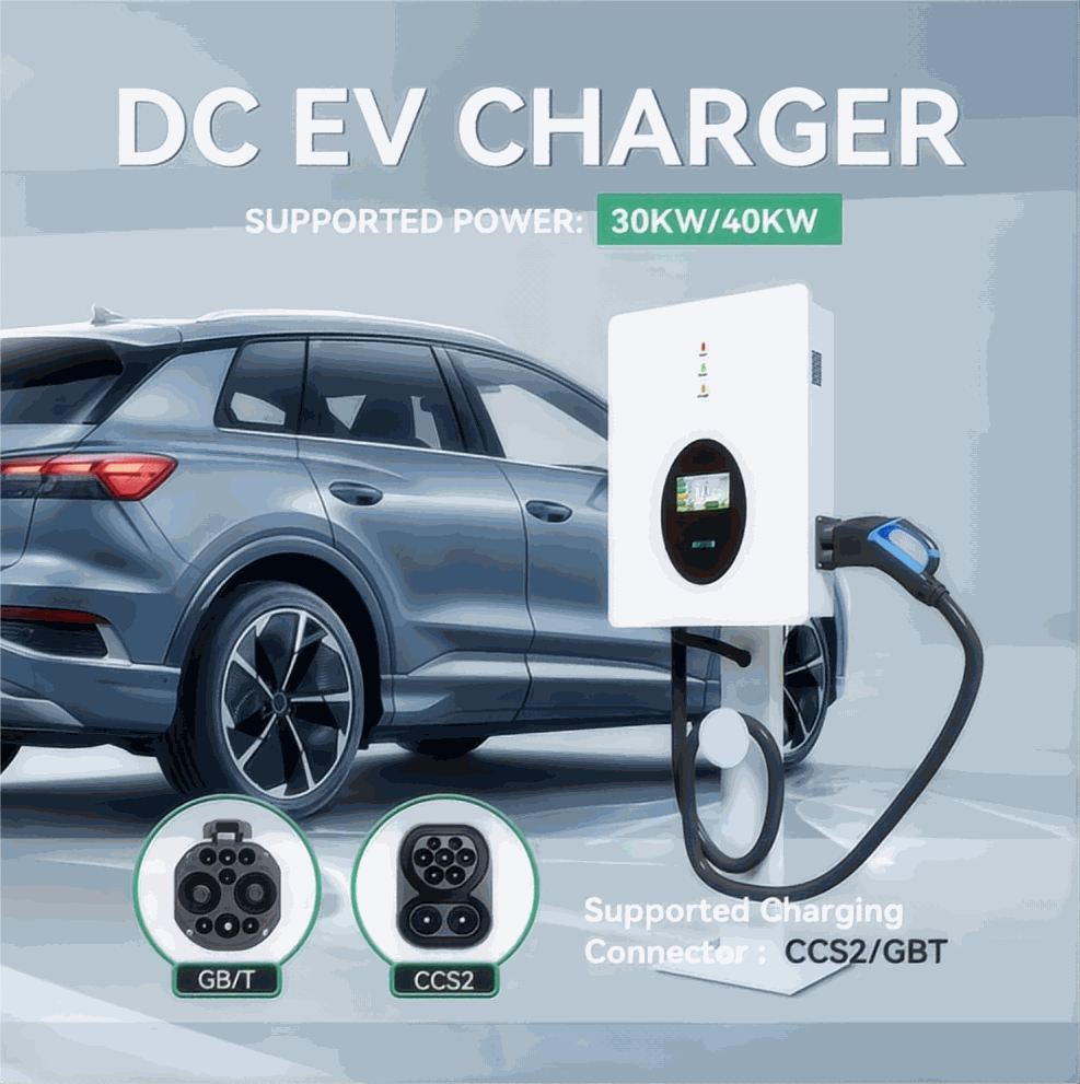 Wall-Mounted DC EV ChargerWall-Mounted DC EV Charger