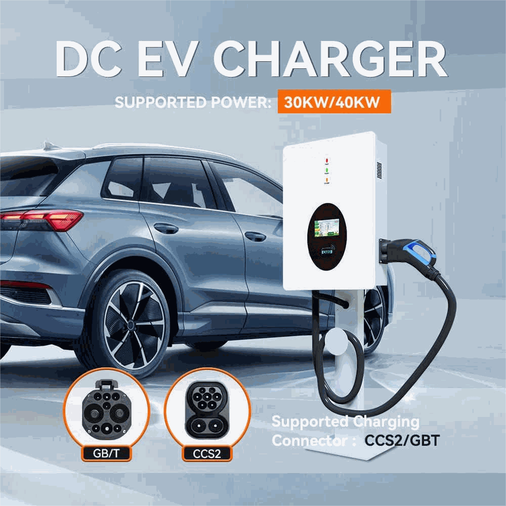Wall-Mounted DC EV Charger