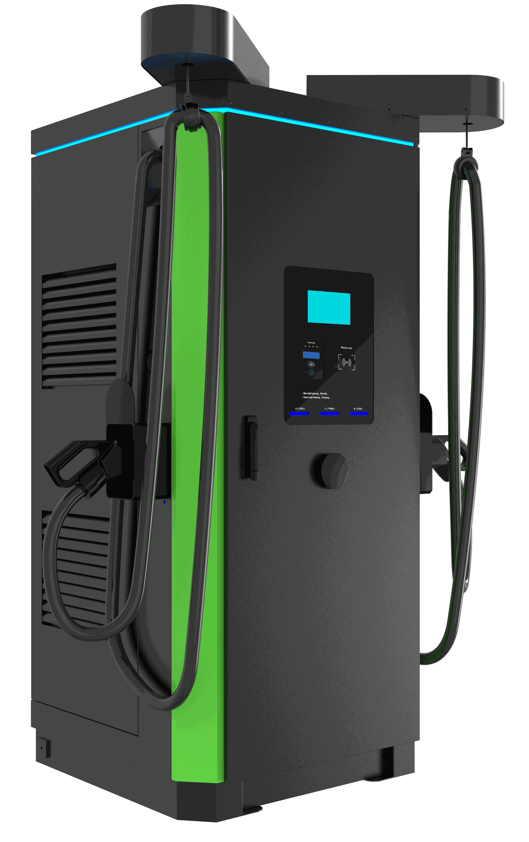 Commercial 80kW300kW TUV Dual Mode Fast Charger