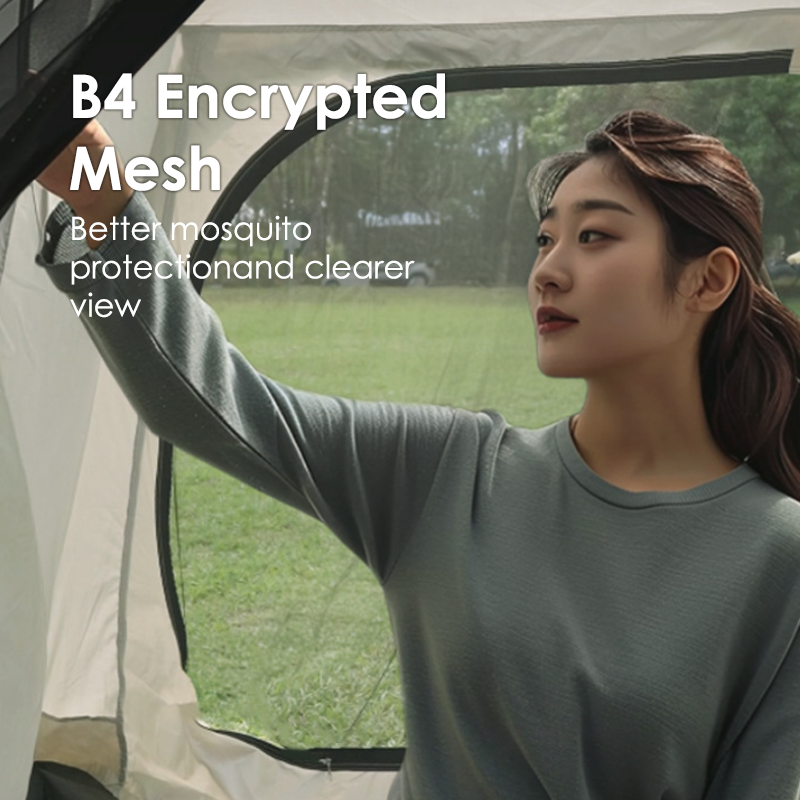 52W Automatic Inflatable Solar Tent