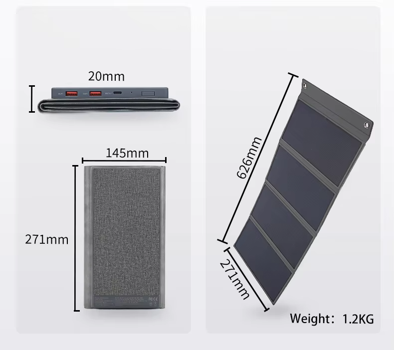 Solar Power Bank T-DS 24000
