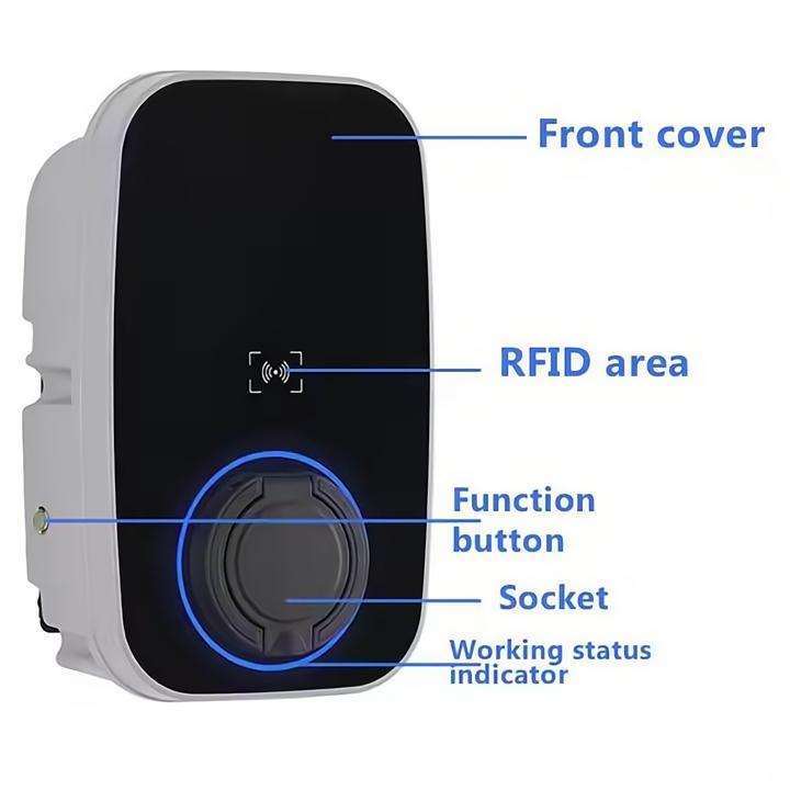 Portable Home Fast EV Charger | 7.4KW/22KW | Tuya App Control