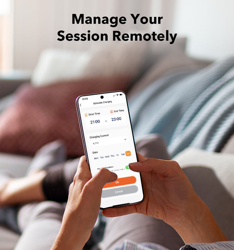 22KW Fast EV Charger with App, WiFi & Dynamic Load Balancing