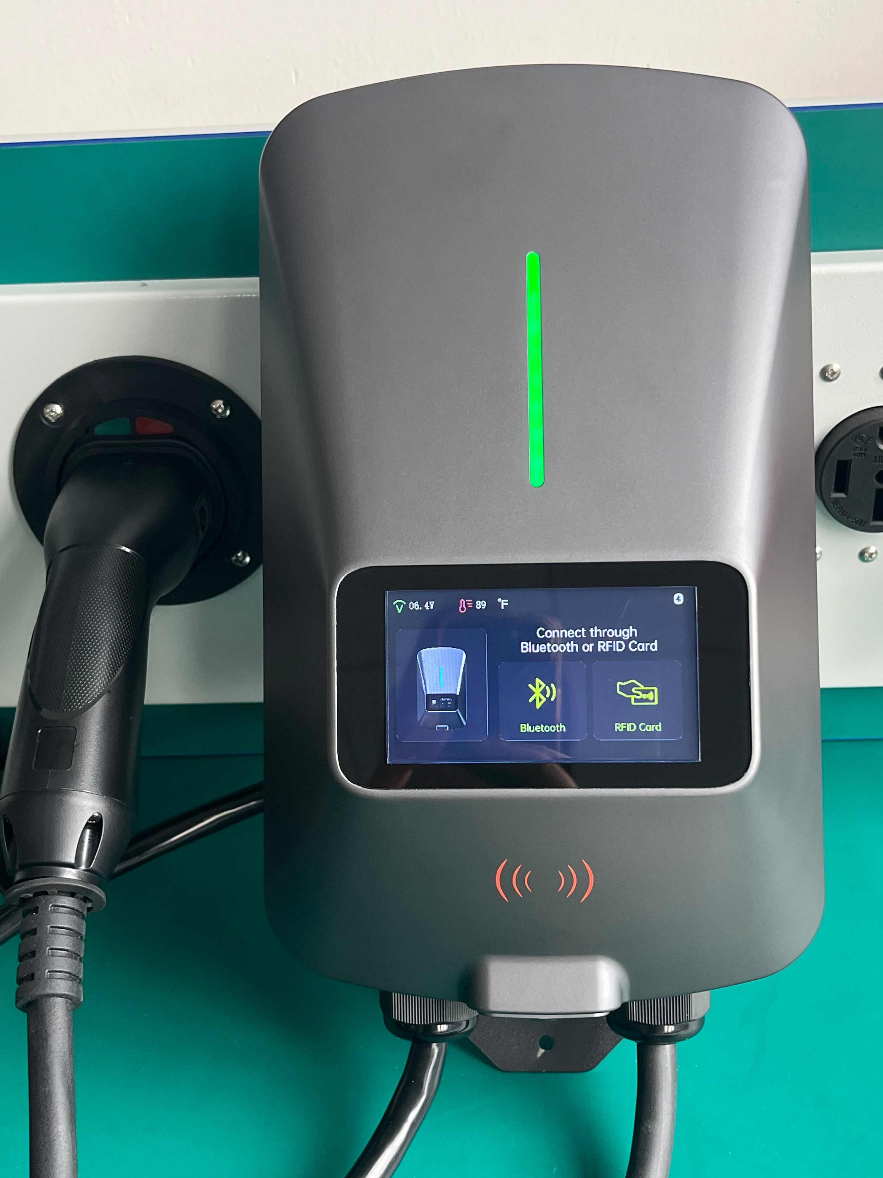 22KW Fast EV Charger with App, WiFi & Dynamic Load Balancing