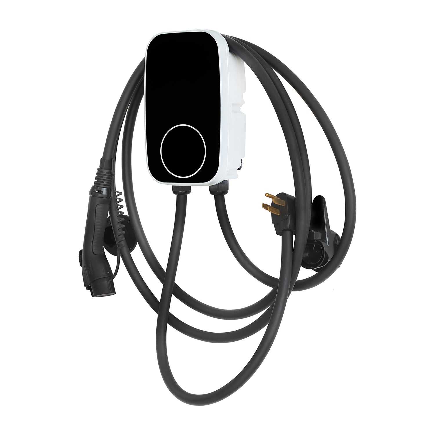 Adjustable Current Dual Gun EV Wall Charger | 7.4KW | UK Type 2