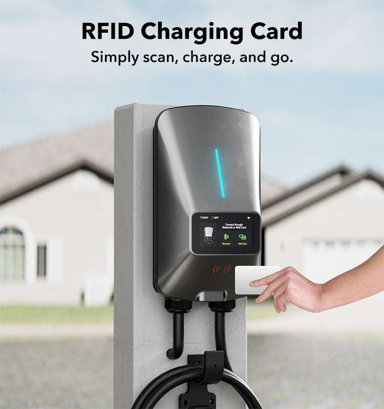 22KW Fast EV Charger with App, WiFi & Dynamic Load Balancing