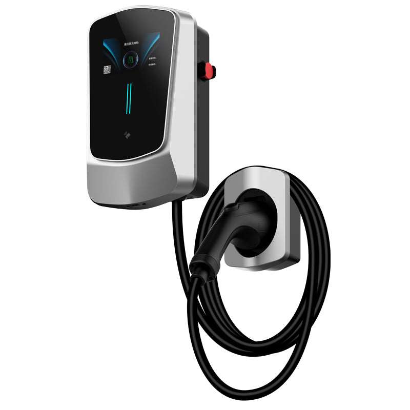 Wallbox EV Charger 7/11/22KW with 4.3" LCD | App, Card & Password Access