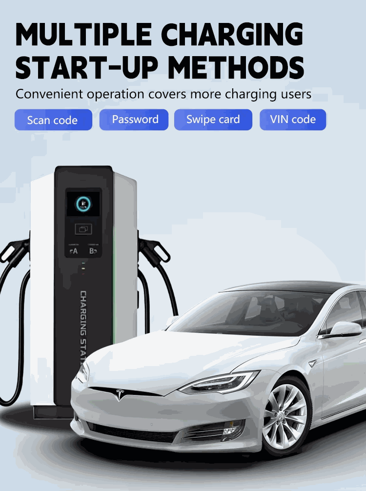 60-480kW Integrated Floor-Mounted DC EV Charging Station