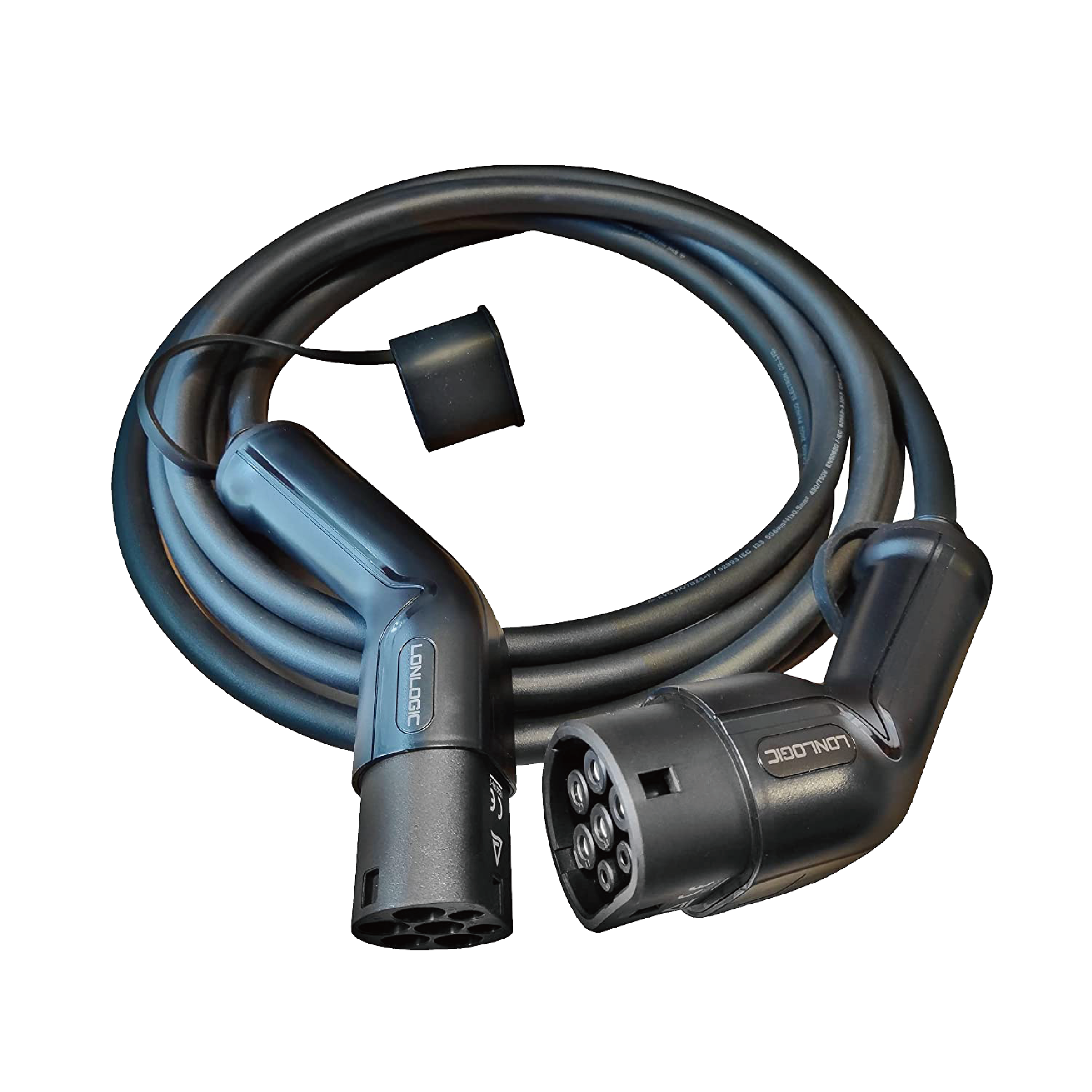 Adjustable Current Dual Gun EV Wall Charger | 7.4KW | UK Type 2