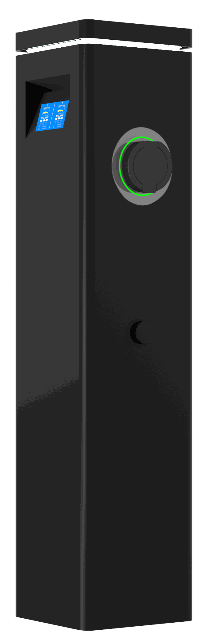 Dual EV Charger 7.4KW/22KW with Dynamic Load Balance | Type 2, 3-Phase