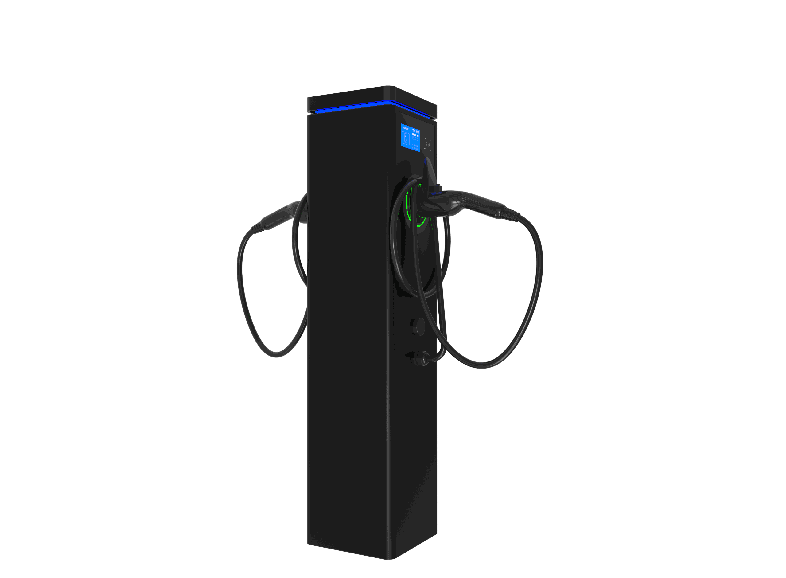 Dual EV Charger 7.4KW/22KW with Dynamic Load Balance | Type 2, 3-Phase